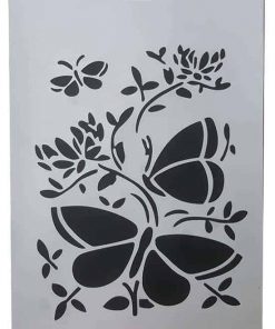 Στένσιλ απο πολυπροπυλένιο Α4 έντομα