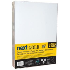 Next Gold A4 200 φύλλα home pack premium copy paper 80γρ.