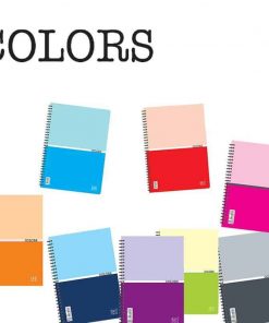 Next colours τετράδιο σπιράλ 21x29εκ. 2θεμ.