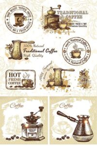 Χαρτί decoupage "coffee time 2" 32x48εκ.