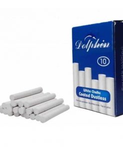 Κιμωλίες στρόγγυλες λευκές 10τεμ.