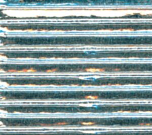 Rainbow χαρτόνι οντουλέ ασημί μεταλλιζέ 50x70εκ.