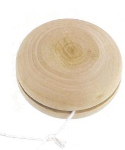 Γιο-γιο ξύλινο σε φυσικό χρώμα 5,3εκ.