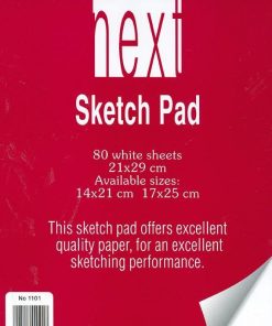 Next μπλοκ λευκό 21x29εκ. 80φυλ.