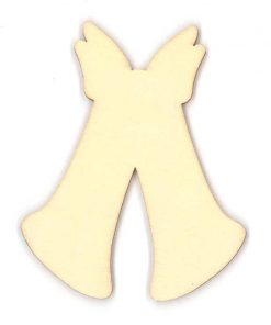 Kαμπάνα ξύλινη 8x6,5x0,3εκ.