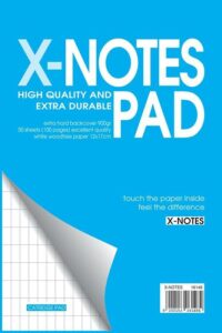 Next x-notes μπλοκ κατριγέ 12x17εκ. 50φυλ.