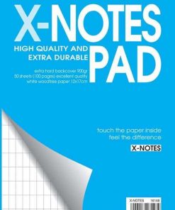 Next x-notes μπλοκ κατριγέ 12x17εκ. 50φυλ.