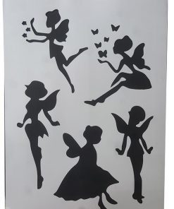 Στένσιλ απο πολυπροπυλένιο Α4 νεράιδες