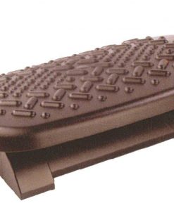 Υποπόδιο γραφείου εργονομικό, μαύρο 47,5x34.5εκ.