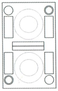 Ετικέτες αυτοκόλλητες 119mm 2/φ 100φ Α4