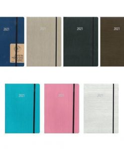 Next ημερολόγιο ACADEMIC+ 9/2023-12/2024 Fabric εβδομαδιαίο flexi 14x21εκ.