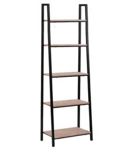 Ραφιέρα με 5 επίπεδα, Υ180x100x36-20(βάση-κορυφή) εκ.