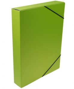 Νext κουτί με λάστιχο colors λαχανί Υ33.5x25x3εκ.