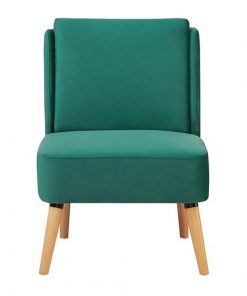 Πολυθρόνα Nextdeco London πράσινη Υ82x61x75εκ.