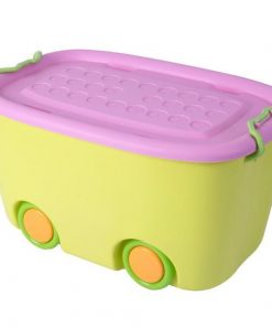 Κουτί αποθήκευσης με 4 ρόδες, Υ24x47x30