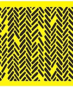 Στένσιλ πλαστικό "Ακανόνιστα ορθογώνια " 16x16εκ.  (ST0129)