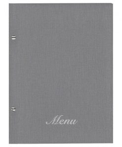 Next μενού εστιατορίου nomad γκρι με 10 ζελατίνες και βίδες 24x32εκ.