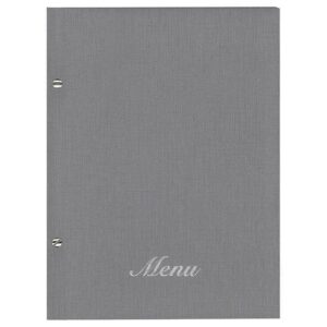 Next μενού εστιατορίου nomad γκρι με 10 ζελατίνες και βίδες 24x32εκ.