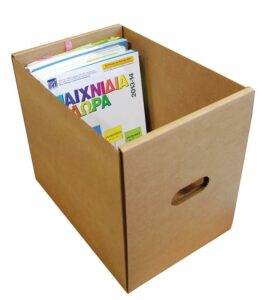 Νext κουτί οικολογικό καφέ καπάκι Υ31x36x24,5εκ.