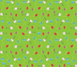 Χαρτόνι "λουλούδια" 50x70εκ. 300γρ.