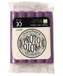 Πολυμερικός πηλός 50γρ. βιολετί