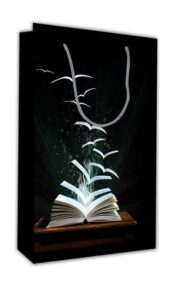 Next χάρτινη τσάντα Μαύρο βιβλίο Υ28x18x6