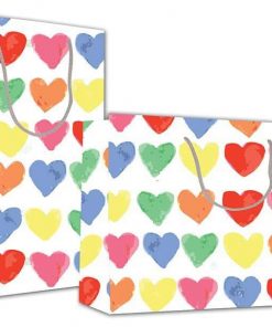 Next χάρτινη τσάντα Καρδούλες Υ26x36x12