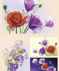 Χαρτί decoupage "Flower" 32x48εκ.