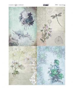 Ριζόχαρτο "vintage 2" 42x29.7εκ.   (ITD-R138L)