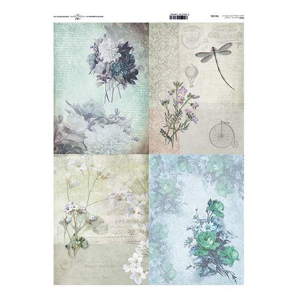 Ριζόχαρτο "vintage 2" 42x29.7εκ. (ITD-R138L)