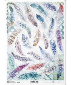 Ριζόχαρτο "Colored pens" 21x29εκ.   (ITD-R1415)