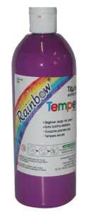 Rainbow τέμπερα μωβ 500ml