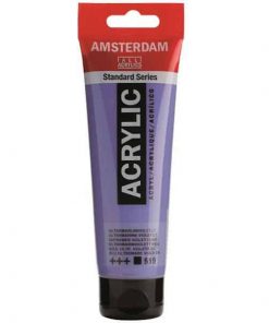Talens amsterdam ακρυλικό χρώμα 519 ultramarine violet L 120ml