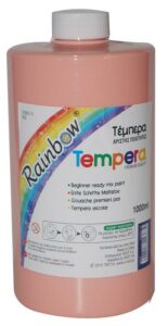 Rainbow τέμπερα ροζ 1000ml