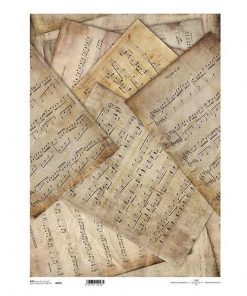 Ριζόχαρτο "notes" 42x29.7εκ.   (ITD-R007L)