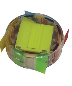 Scripti σελιδοδείκτες πλαστικοί σε βάση 48x48mm+48x25mm 50φυλ./χρωμ.