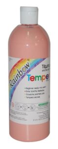Rainbow τέμπερα ροζ 500ml