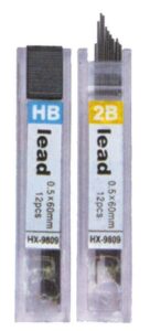 Μύτες για μηχανικό μολύβι 0,7 ΗΒ