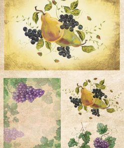Χαρτί decoupage "Fruits" 32x48εκ.