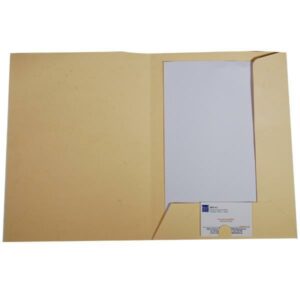 Νext φάκελος παρουσίασης (folder) leather skin κίτρινο 250γρ. Υ32x24εκ. Δυνατότητα εκτύπωσης