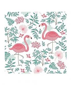 Χαρτοπετσέτες 20τεμ. "φλαμίνγκο" 33x33εκ. (SDOG 013301)