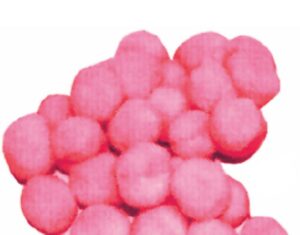 Πομ πομ 1εκ. φουξ 100 τεμάχια