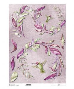 Ριζόχαρτο "colibri" 42x29.7εκ.   (ITD-R049L)