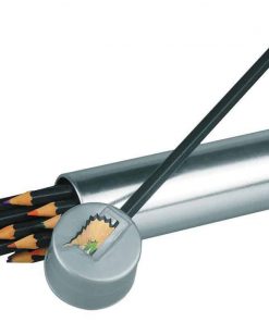 Ξυλομπογιές με ξύστρα σε μεταλλική θήκη 20χρώμ.