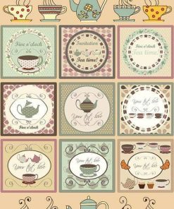 Χαρτί decoupage "Tea" 32x48εκ.