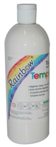 Rainbow τέμπερα λευκή 500ml