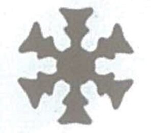 Διακορευτής "Χιονονιφάδα" 1εκ.