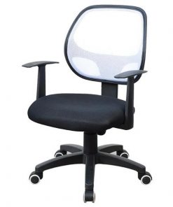 Καρέκλα γραφείου τροχήλατη Nextdeco μαύρη  99χ60x63εκ.