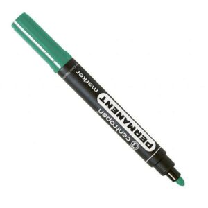 Centropen μαρκαδόρος ανεξίτηλος πράσινος στρόγγυλη μύτη 2,5mm