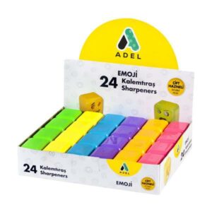 Adel ξύστρα Emoji διπλή ø7mm - ø12mm